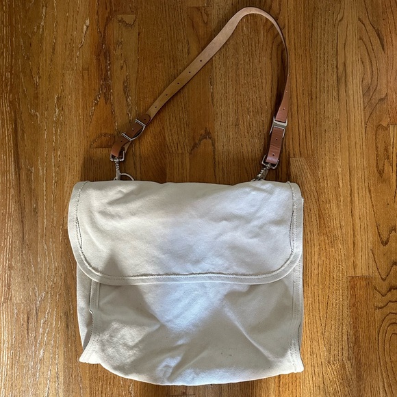 Canvas Messenger Bag | J. Crew - Picture 1 of 4
